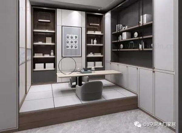 D3空间木门·家居为您打造专属的新中式轻奢风格