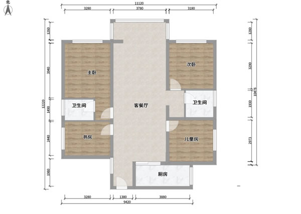 轩尼斯门窗·设计圆桌派Vol.2 | 四叶草户型：舒适人居的设计与实现