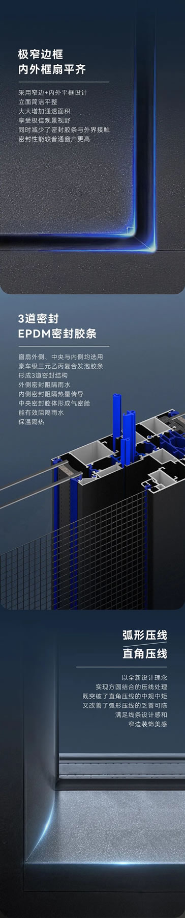 美沃门窗·新品 | 蓝色天际106系统防护窗 品质力作 耀世登场