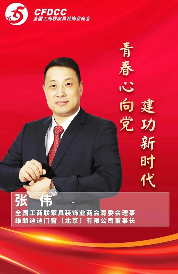 维朗迪迪门窗张伟：青春心向党，建功新时代！